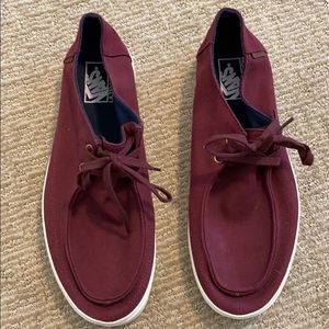 New Men’s Burgundy Vans